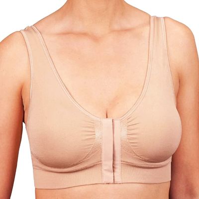 Miracle Bamboo Comfort Bra - Nude- 2XL ( Bust 43-46)