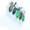 LENPABY 5PCS Topwater Frog Lures, Soft Fishing Lure Kit with Tackle Box for Bass Pike Snakehead Dogfish Musky5.5CM/15.5G view 4