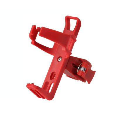 Accmor Bike Water Bottle Holders No Screws, Universal Bike Cup Holder, 360 Degree Rotatable Bike Water Bottle Cage, Water Bottle Holders for Kids Bike Adult Bike, Red