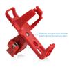 Accmor Bike Water Bottle Holders No Screws, Universal Bike Cup Holder, 360 Degree Rotatable Bike Water Bottle Cage, Water Bottle Holders for Kids Bike Adult Bike, Red view 3