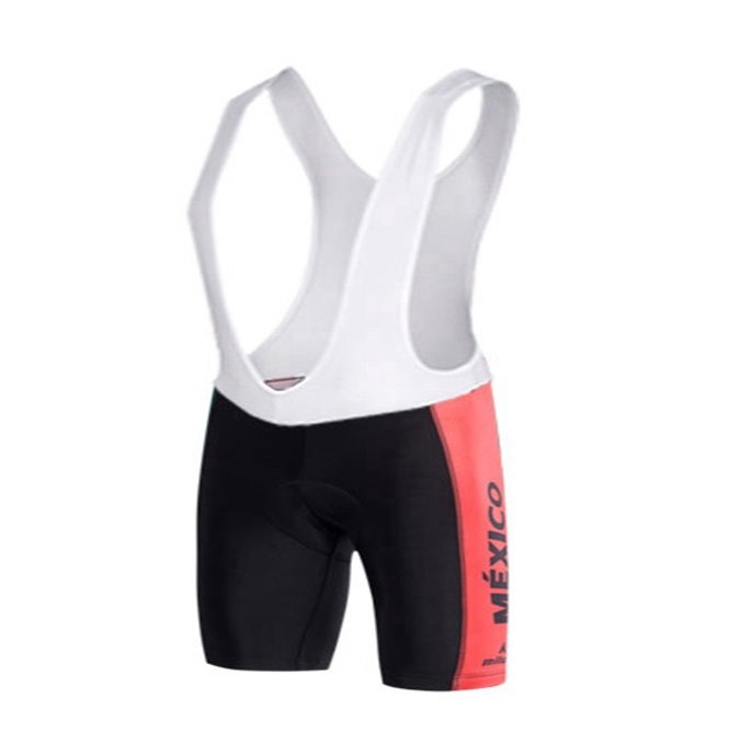 Uriah Men's Cycling Bib Shorts White 3D Coolmax Gel Padded Mexico Style Size 5XL(CN)