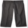 Dickies Boy's Flexwaist Flat Front Straight Leg School Uniform Pants  Adjustable Uniform Trousers for Schoolwear, Charcoal, 18 Husky view 1