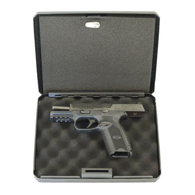 FSDC (Firearm Safety Devices) FSDC-MLC9000 Keyed Lockable Steel Case with Security Cable Heavy-Duty Powder Coated Steel