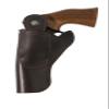 Barsony Brown Leather Ambidextrous 360Carry 12 Option Holster for Llama Super Comanche view 3