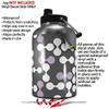 WraptorSkinz Skin Decal Wrap compatible with RTIC One Gallon (2017) Jug Locknodes 04 Lavender (Jug NOT INCLUDED) view 2