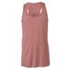 Bella + Canvas Youth Flowy Racerback Tank (M) (Dark Gray Heather) view 3
