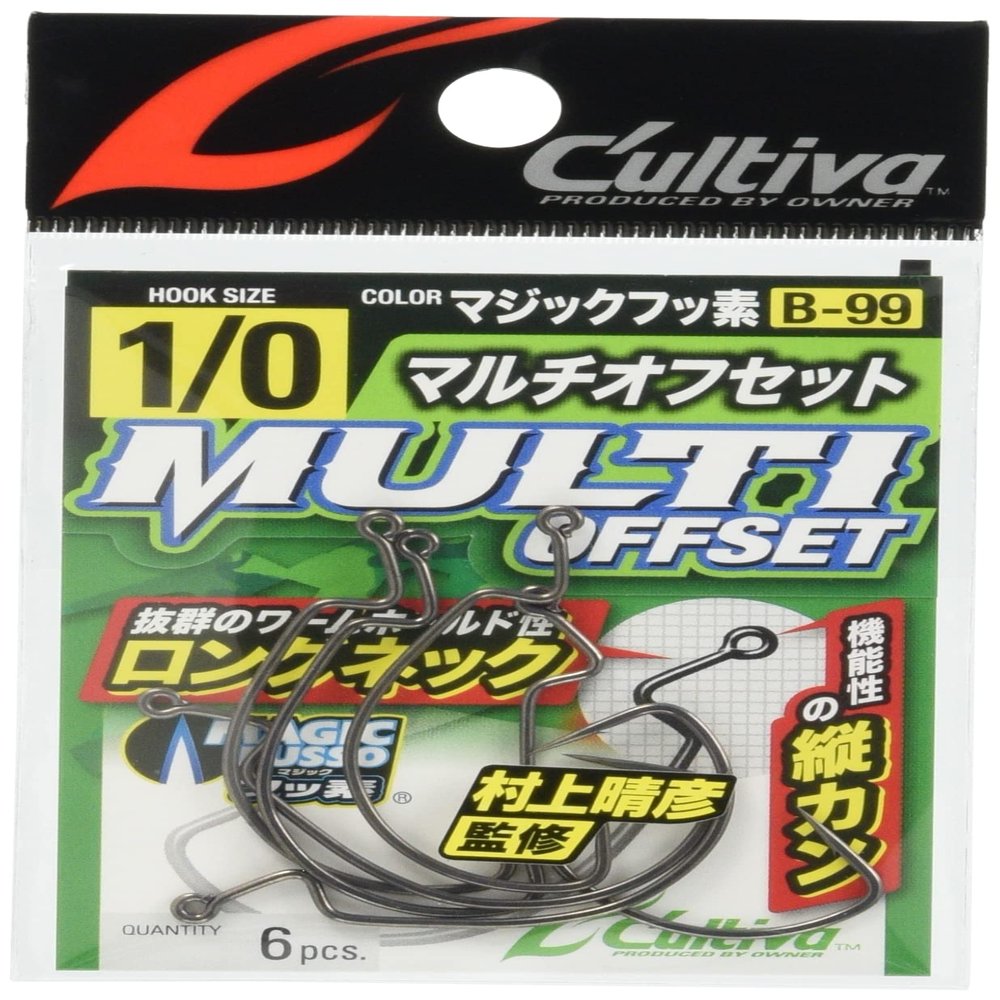 Owner B-99 Multi-Offset Hook No.11799#1/0