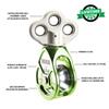 Notch Rook Triple Attachment Swivel Pulley, Green (34201) view 2