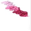 Winged Sirenny 98" Hand Painted Flowy Silk Ribbon Streamer with Rods, Church Liturgical Praise, Worship Adoration Dance Ribbon Banner (Burgundy Fading) view 1