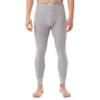 Fruit of the Loom Men's Classic Midweight Waffle Thermal Underwear Bottoms (2-Pack), Light Grey Heather/Black Soot, Medium view 3