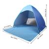 JIAN YA NA Pop Up Beach Tent Portable UV Protection Beach Shell with Ground Sunscreen Self-Construction Automatic Tent Beach Umbrella Sun Shelter (Blue) view 3