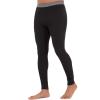Fruit of the Loom Men's Classic Midweight Waffle Thermal Underwear Bottoms (2-Pack), Black Soot/Natural, 3X-Large view 4