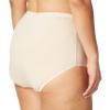 Bali Women's Full-Cut-Fit Stretch Cotton Brief Panty 2324, Soft Taupe, 7 view 3