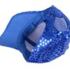 Bluelans Glitter Sequins Baseball Caps Snapback Hats Adjustable Fancy Dress Party Dance Hats for Unisex Mens Womens (Sapphire Blue) view 3