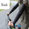 Arm Sleeves For Women Men (2 pair) Cycling Armwarmers Summer UV Sun Protection Black + White XXL view 3