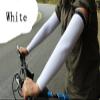 Arm Sleeves For Women Men (2 pair) Cycling Armwarmers Summer UV Sun Protection Black + White XXL view 4