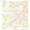YellowMaps Peach Springs Canyon AZ topo map, 1:24000 Scale, 7.5 X 7.5 Minute, Historical, 1967, Updated 1970, 26.9 x 22 in - Tyvek view 1