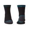 Bridgedale Standard Mens and Hiking-Socks, Black/Blue, Large view 2