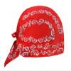 Skull Cap Cycling Helmet Liner Head Wrap Scarf Pirate Hat Bandana Running Beanie Red view 3