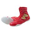 Wesing Unisex Pro Kickboxing Footwears Training Shoes High-top Ankle Boxing Shoes Red view 2