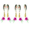 LENPABY 10pcs Spoons Fishing Kit/Trout Spinner Kit/7.5CM/10G view 2