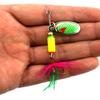 LENPABY 10pcs Spoons Fishing Kit/Trout Spinner Kit/6.3CM Spinnerbaits3.5G view 3