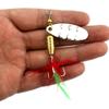 LENPABY 10pcs Spoons Fishing Kit/Trout Spinner Kit/6.4CM Spinnerbaits6.8G view 4
