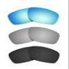 Littlebird4 1.5mm Polarized Replacement Lenses for Oakley Canteen 2014 OO9225 Sunglasses - MultiOptions (Black+Silver+Ice Blue) view 1