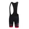 Cycling Bib Shorts Women Bike Bicycle Bib Short with 3D Gel Pad red M