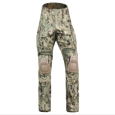 Elite Tribe Airsoft Hunting Tactical Pants Combat Gen3 Pants with Knee Pad AOR2 (L)