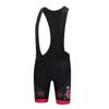 Cycling Bib Shorts Women Bike Bicycle Bib Short with 3D Gel Pad red L