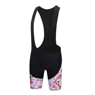 Cycling Bib Shorts Women Bike Bicycle Bib Short with 3D Gel Pad Pink S