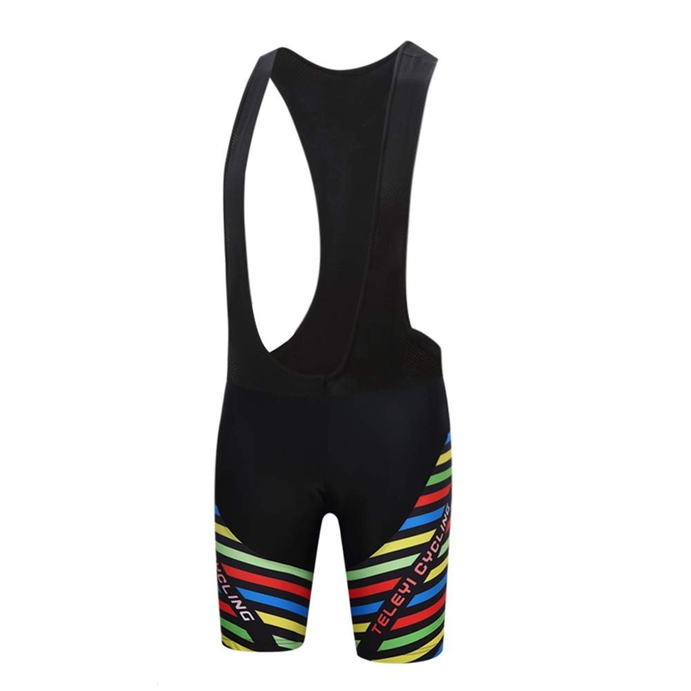 Cycling Bib Shorts Women Bike Bicycle Bib Short with 3D Gel Pad Strip M
