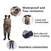 UNISTRENGH Cleated Fishing Hunting Waders for Men with Boots 2-Ply Nylon/PVC Waterproof Bootfoot Chest Wader (Camouflage, #5.5) view 3