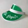 Yuanhe Green Poker Casino Visor - 5 Pack Las Vegas Dealer Costume Hat view 2