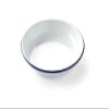 HENDI Deep Plate with a Beautiful Blue Rim, Abrasion-Resistant, Diameter 220 mm view 1