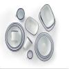 HENDI Deep Plate with a Beautiful Blue Rim, Abrasion-Resistant, Diameter 220 mm view 2