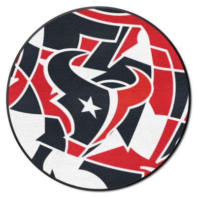 FANMATS NFL Houston Texans NFL-Houston Texansroundel Mat, Team Color, One Size