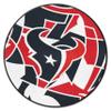 FANMATS NFL Houston Texans NFL-Houston Texansroundel Mat, Team Color, One Size view 1