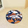 FANMATS 23256 Denver Broncos Roundel Rug - 27in. Diameter Xfit Design view 2