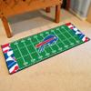 FANMATS 23211 NFL - Buffalo Bills Football Field Runner Rug - 30in. x 72in. Xfit Design view 2