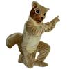 Brown squirrel Mascot Costume Cartoon Character Adult Sz Real Picture view 3