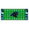 FANMATS 23217 NFL -Carolina Panthers Football Field Runner Rug - 30in. x 72in. Xfit Design view 1