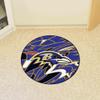 FANMATS 23207 Baltimore Ravens Roundel Rug - 27in. Diameter Xfit Design view 2