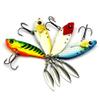LENPABY 5PCS Jigs Fishing Lures Sinking Metal Spoons Micro Jigging Bait VIB Bait 6CM-20G view 3