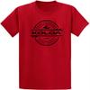 Koloa Surf Youth Thruster Surfboards Logo Heavyweight Tee-M-Red/b view 1