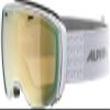 ALPINA Mirrored, Constrast-Enhancing & Anti-fog OTG Ski & Snowboard Goggles For Men & Women, ESTETICA Q-LITE, pearl white, one size view 1