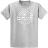 Koloa Surf Youth Thruster Surfboards Logo Heavyweight Tee-M-Ash/w view 1