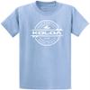 Koloa Surf Company Youth Thruster Surfboards Logo Heavyweight Tee-XL-LightBlue/w view 1