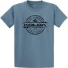 Koloa Surf Company Youth Thruster Surfboards Logo Heavyweight Tee-M-StoneBlue/b view 1